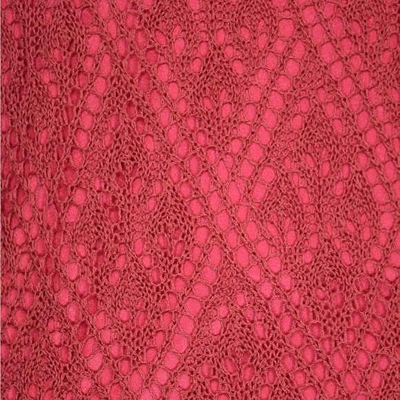 Red crochet dress - Picture 4 of 7